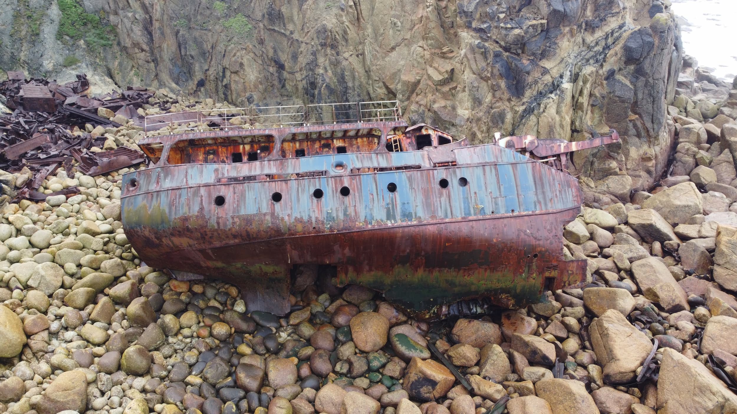 Uncovering the Story of the Mayon Cliff Shipwreck in Cornwall